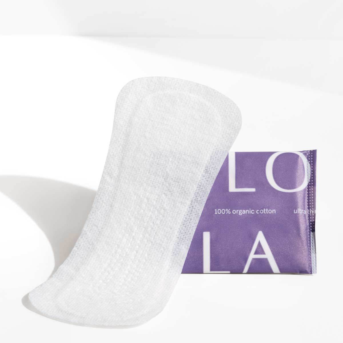 LOLA Ultra Thin Liners - Cotton Panty Liners for Women, Hypoallergenic Pads  for Women, HSA FSA Approved Products Feminine Care : : Everything  Else