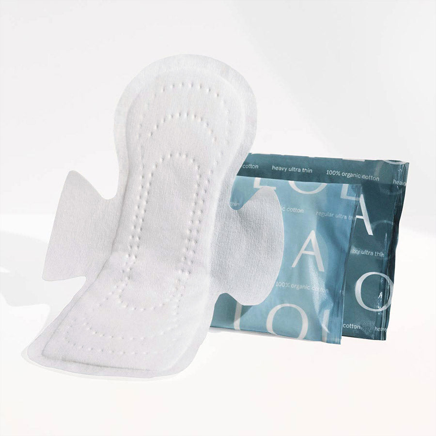 Organic Cotton Pads with Wings