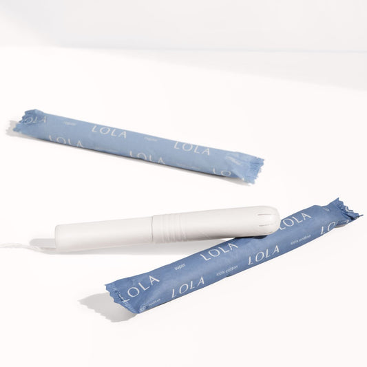 Cardboard applicator tampons: 1-month supply