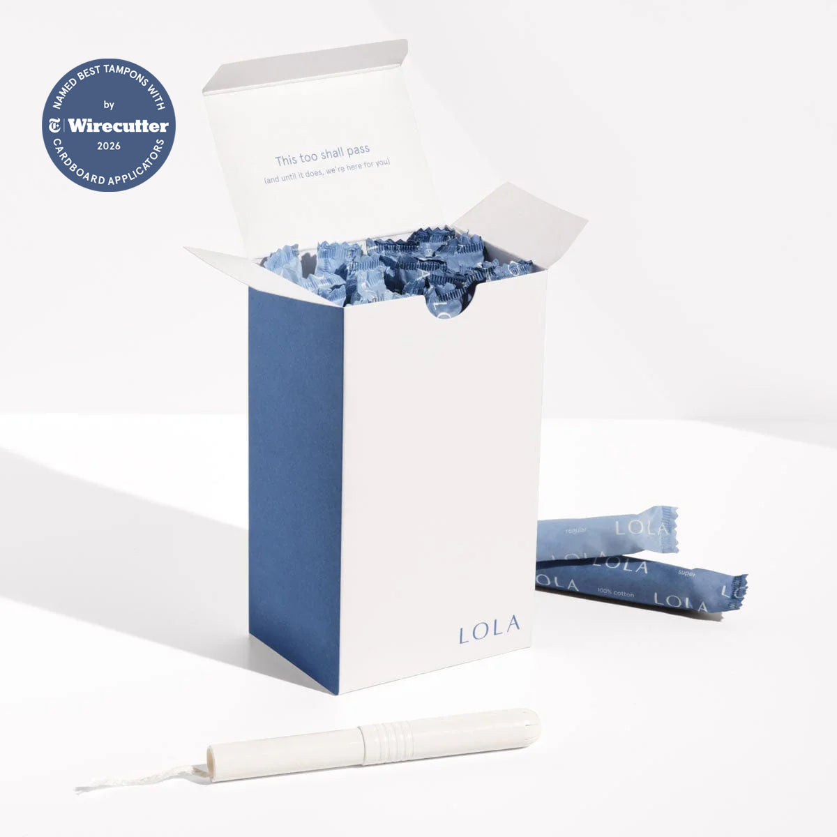 Cardboard Applicator Tampons