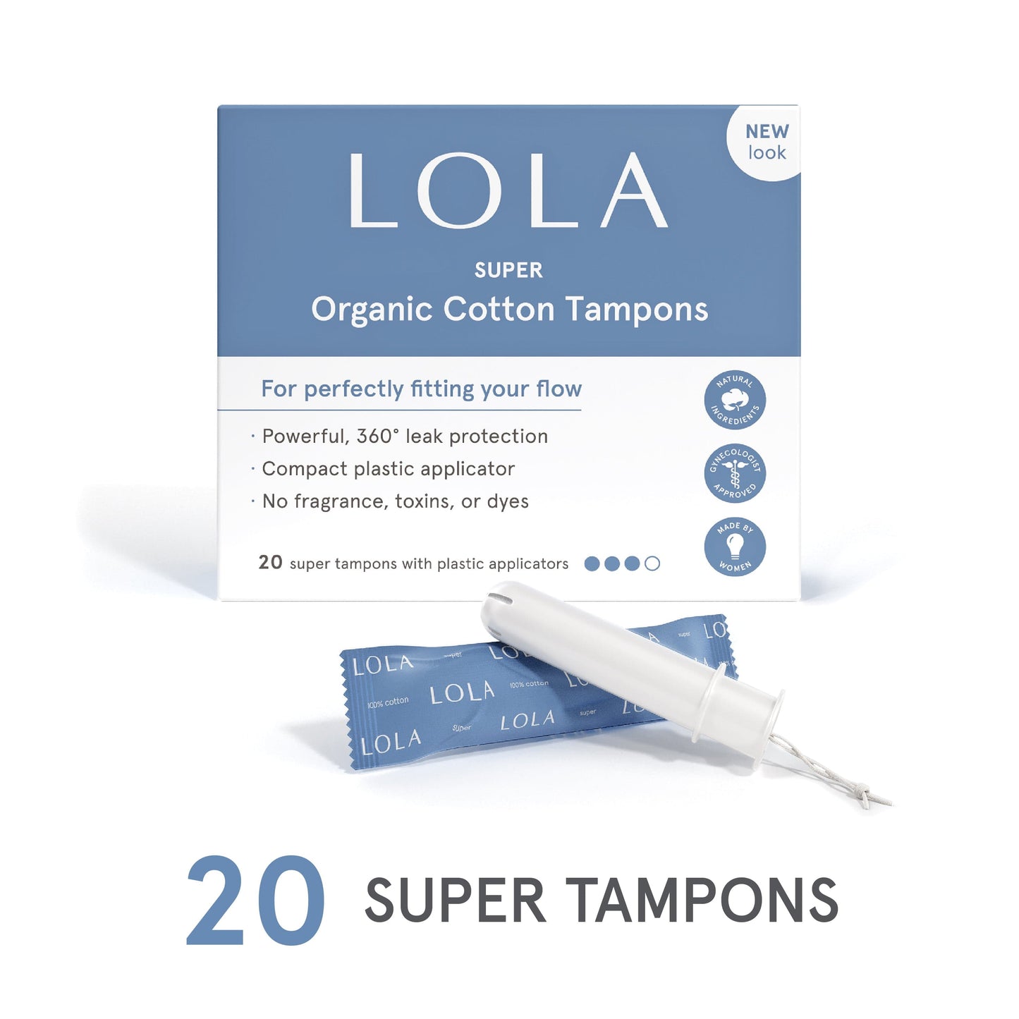 Grab & Go Compact Plastic Applicator Tampons : Every 3 months