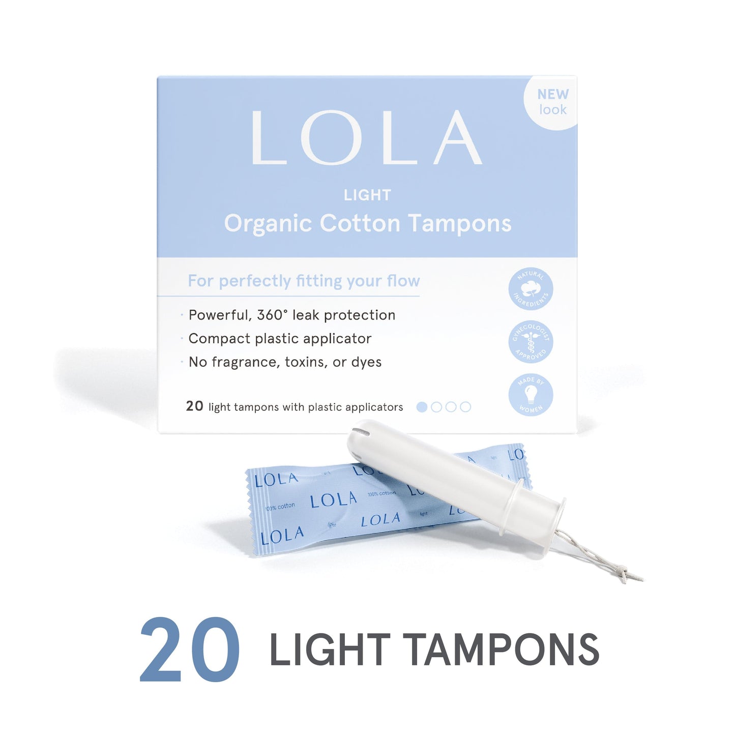 Grab & Go Compact Plastic Applicator Tampons : Every 3 months